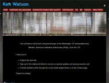 Tablet Screenshot of kwatsonmusic.com